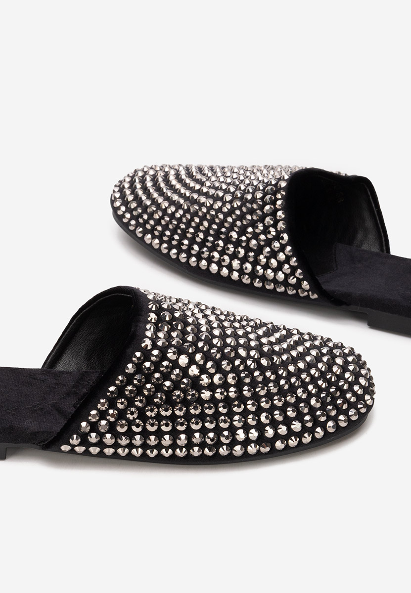 Παντόφλες γυναικειεσ Sirina μαύρα