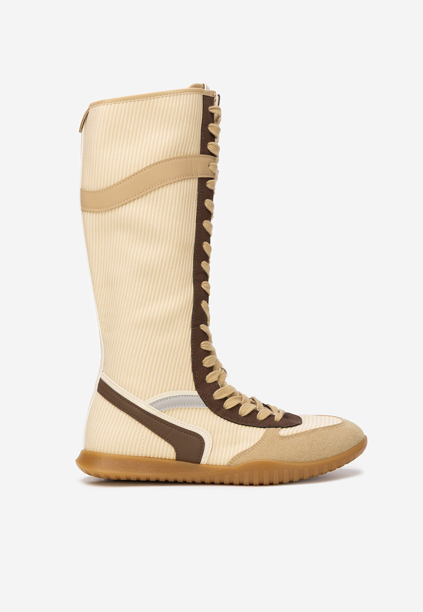 Γυναικεία sneakers αστραγάλο Daine V2 χακι