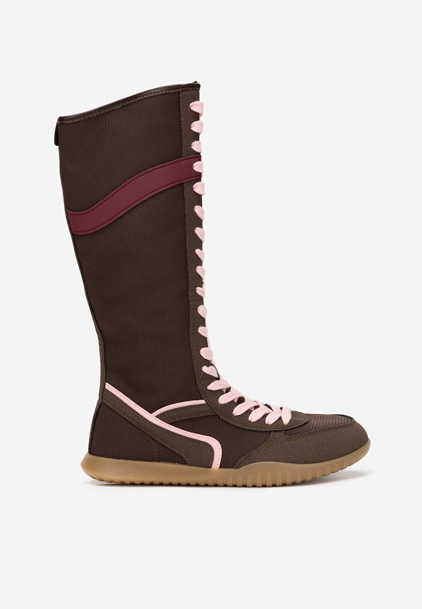 Γυναικεία sneakers αστραγάλο Daine V2 καφε Γυναικεία sneakers αστραγάλο Daine V2 καφε