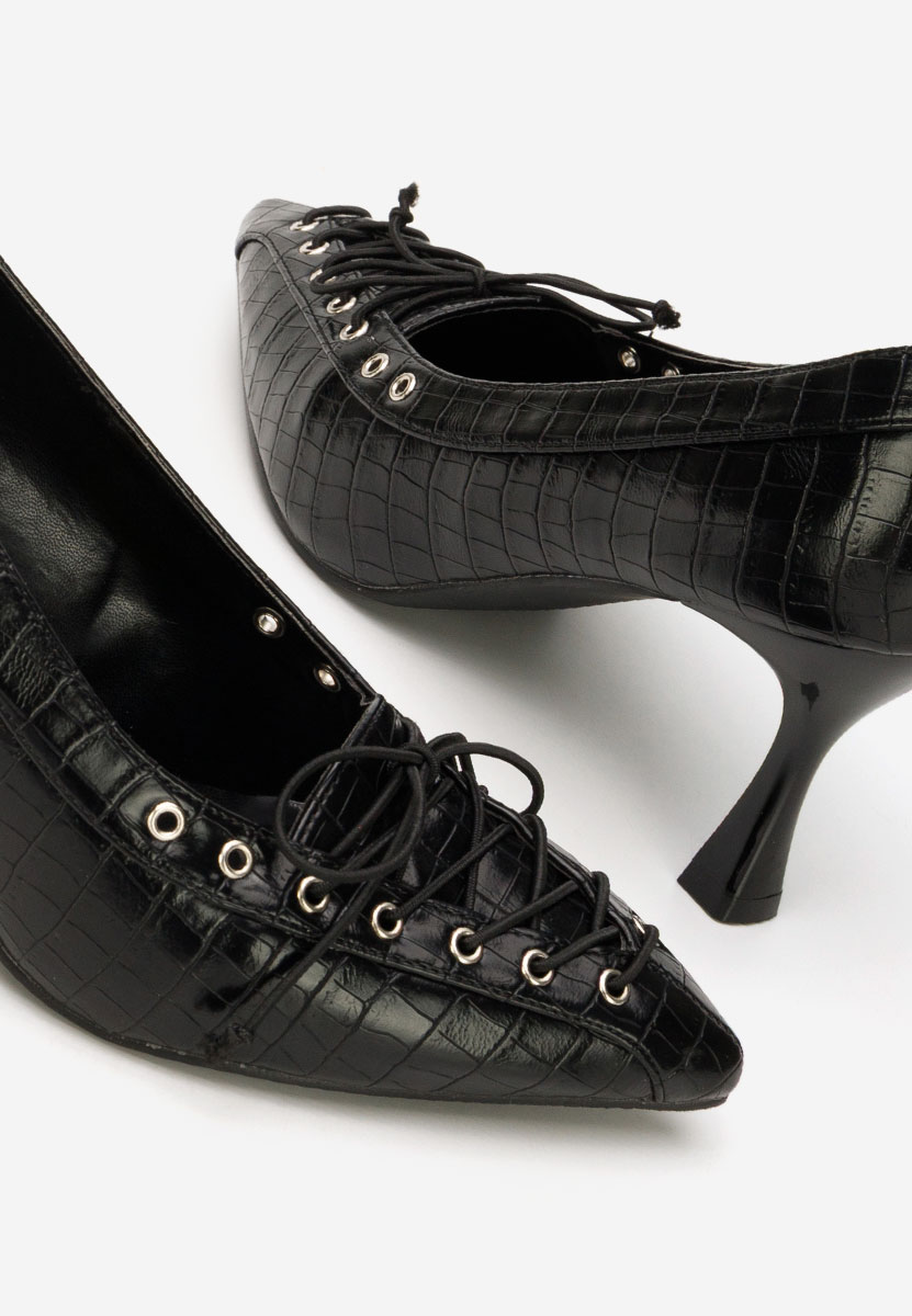 Γόβες στιλέτο Jasoria μαύρα