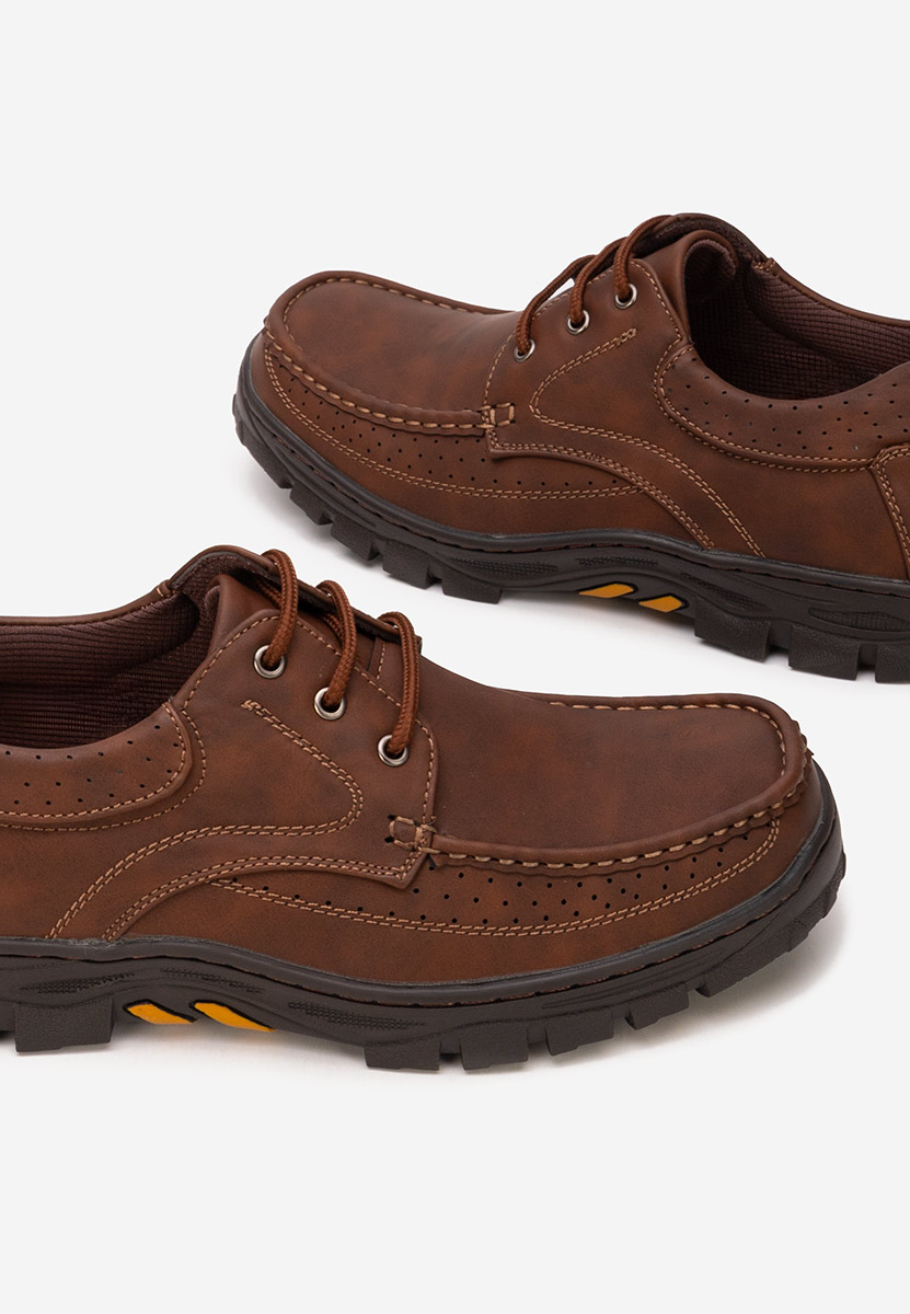 Ανδρικά παπούτσια casual Elmor καφε