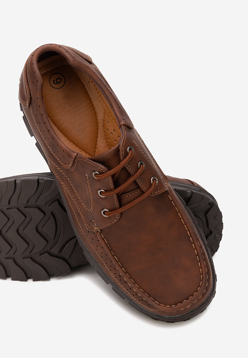 Ανδρικά παπούτσια casual Elmor καφε