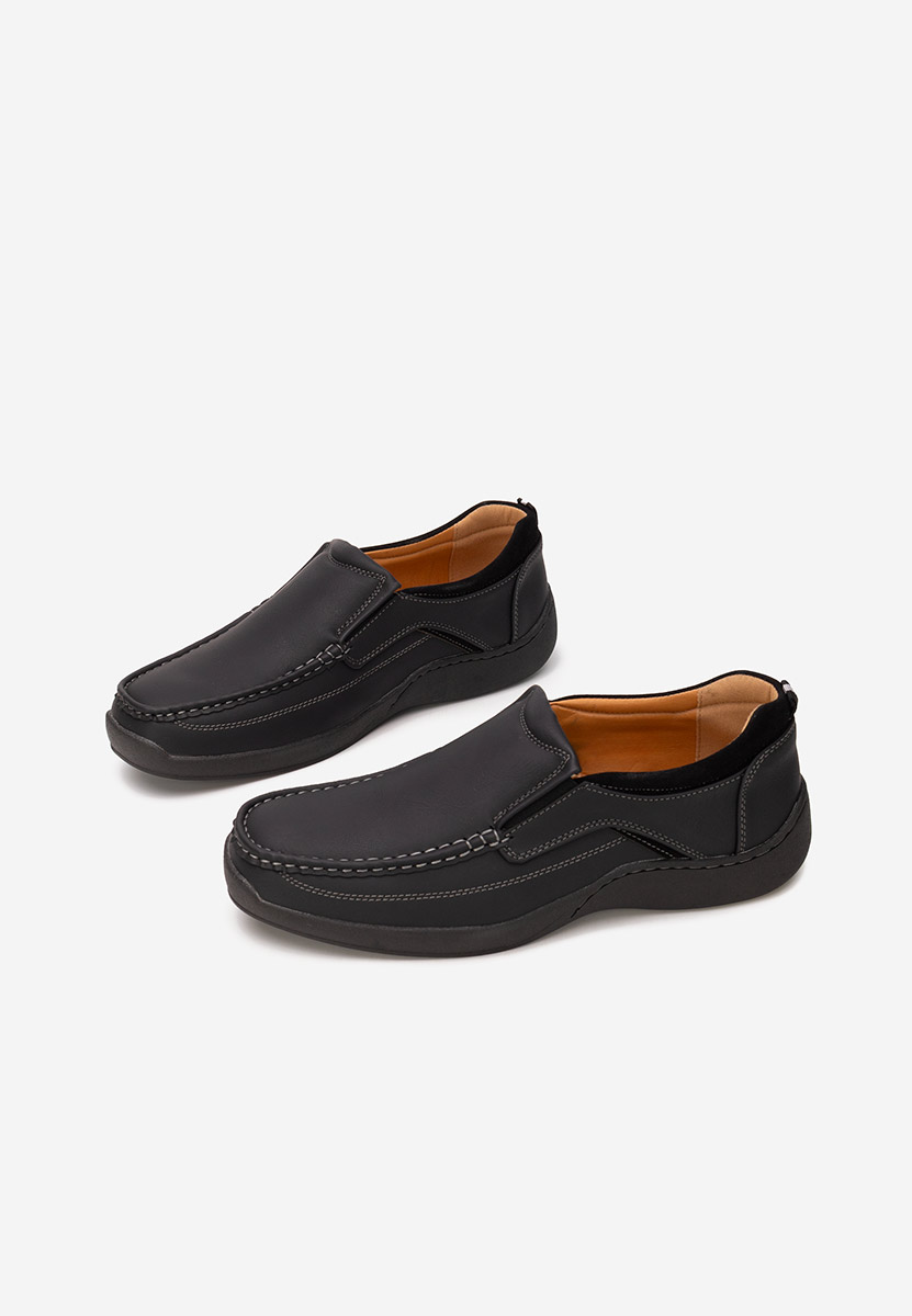 Ανδρικά παπούτσια casual Dovian μαύρα