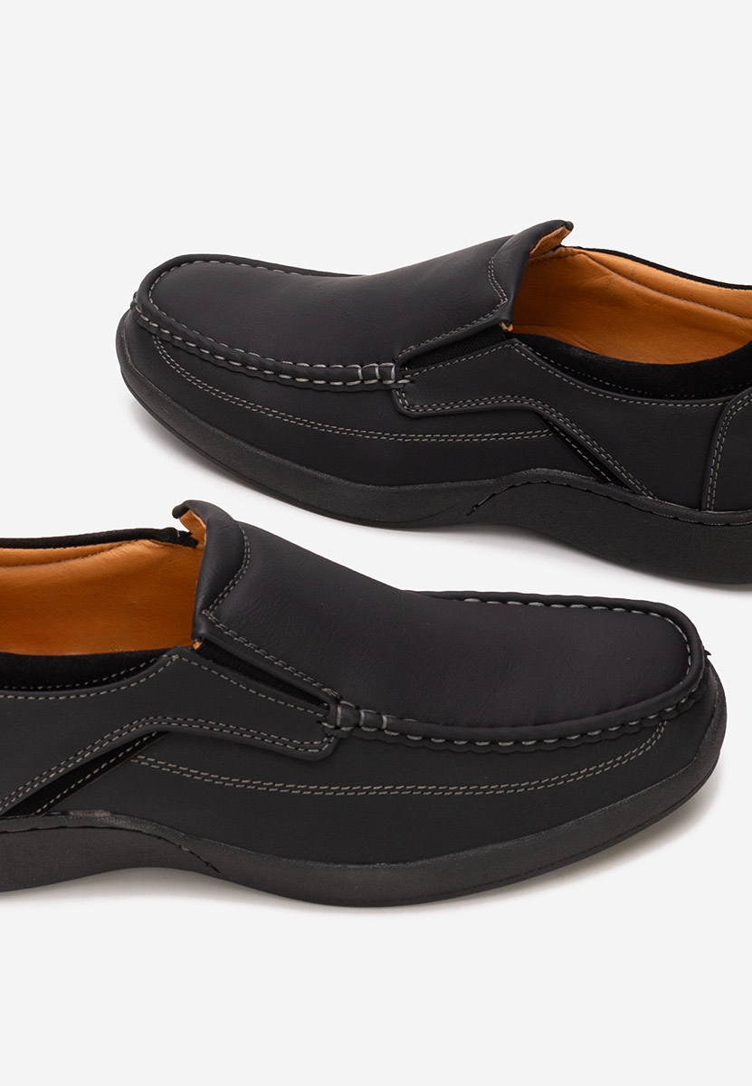 Ανδρικά παπούτσια casual Dovian μαύρα