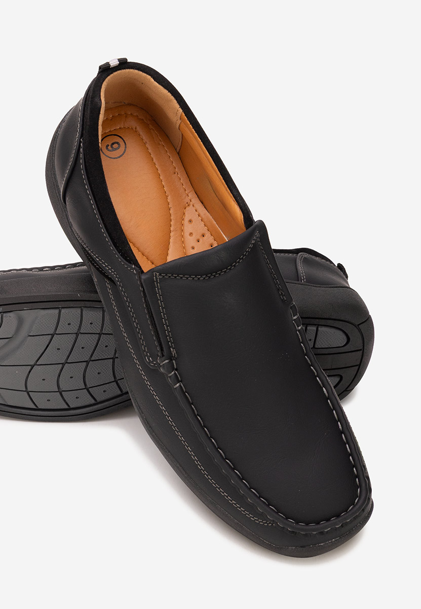 Ανδρικά παπούτσια casual Dovian μαύρα