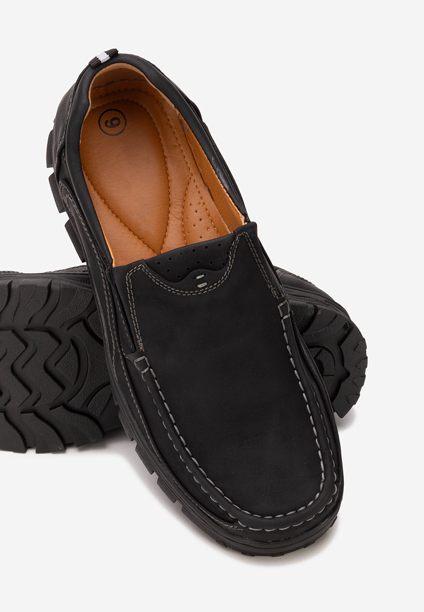 Ανδρικά παπούτσια casual Tenaro μαύρα