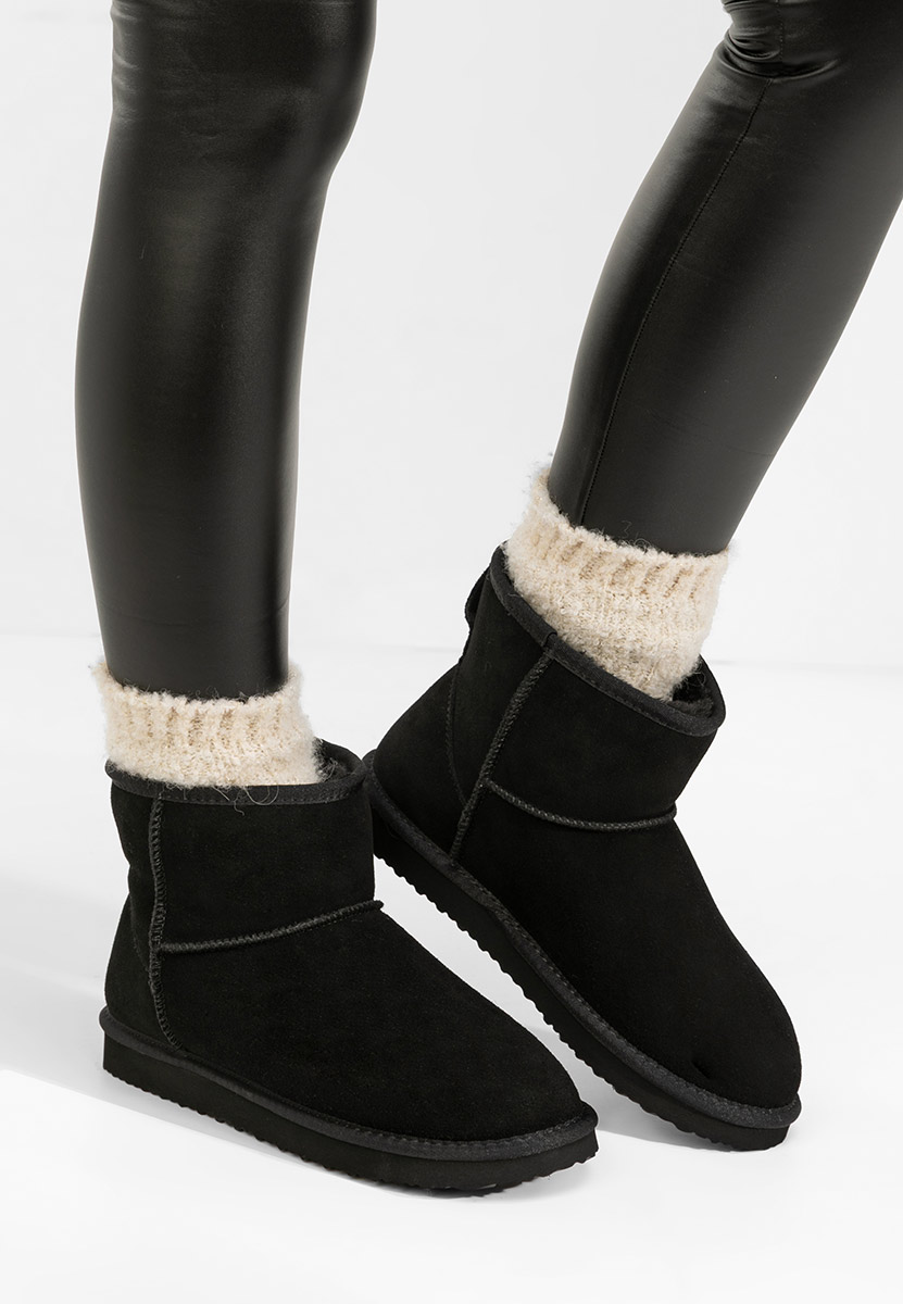 Μπότες τύπου UGG Crisea V2 Μαύρα