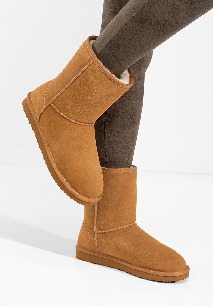 Μπότες τύπου UGG Crisea ταμπά