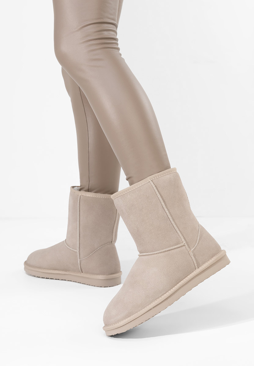 Μπότες τύπου UGG Crisea μπεζ