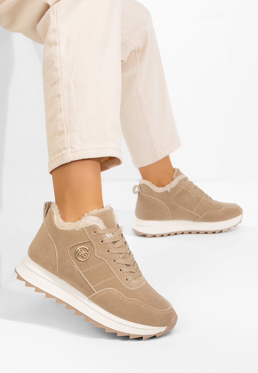 Χειμερινά sneakers γυναικεια Lavega V4 χακι