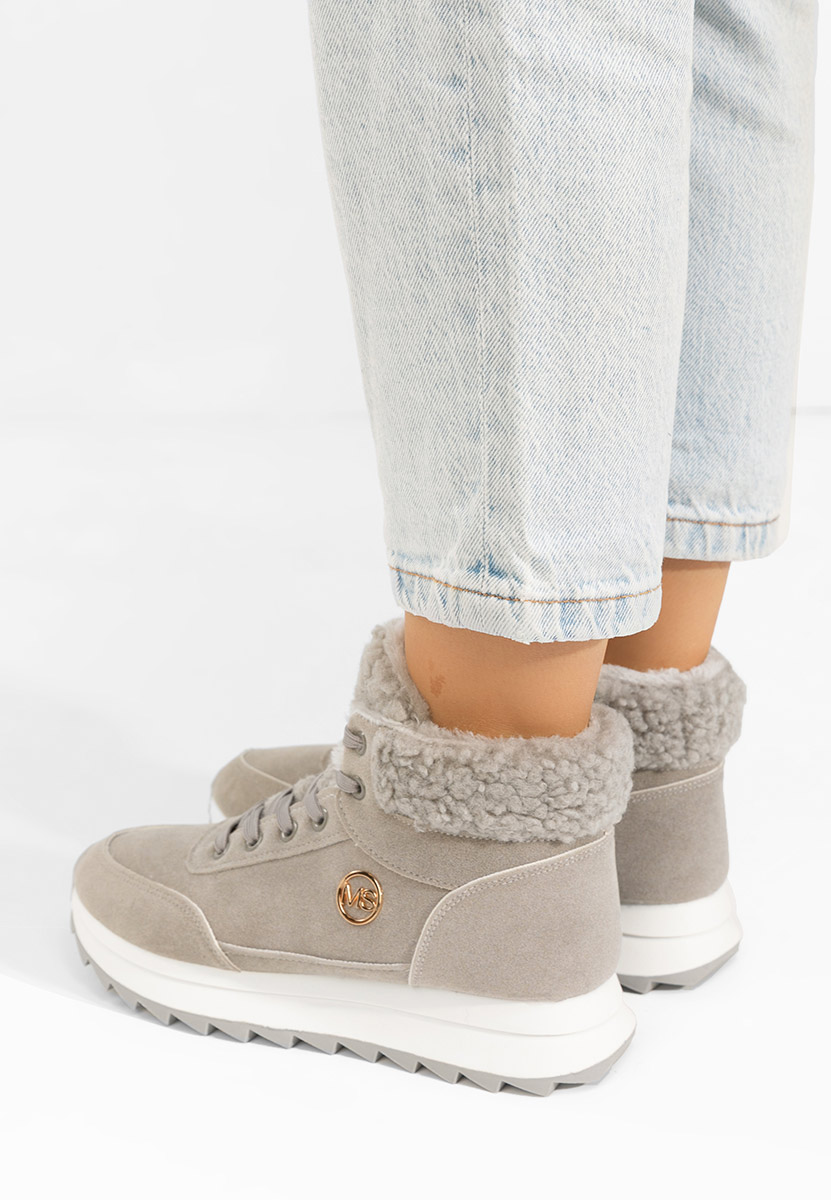 Χειμερινά sneakers γυναικεια Avilma V3 γκρι