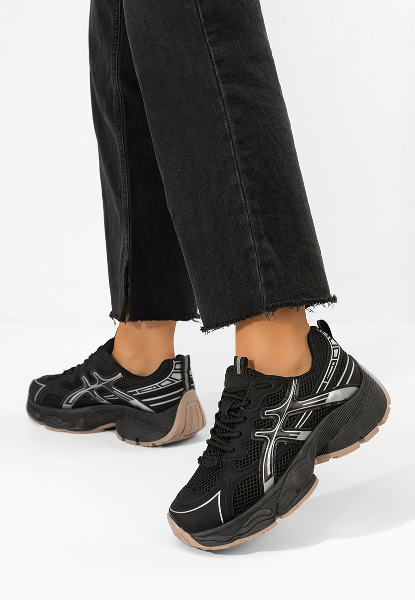 Sneakers γυναικεια Kaliora μαύρα