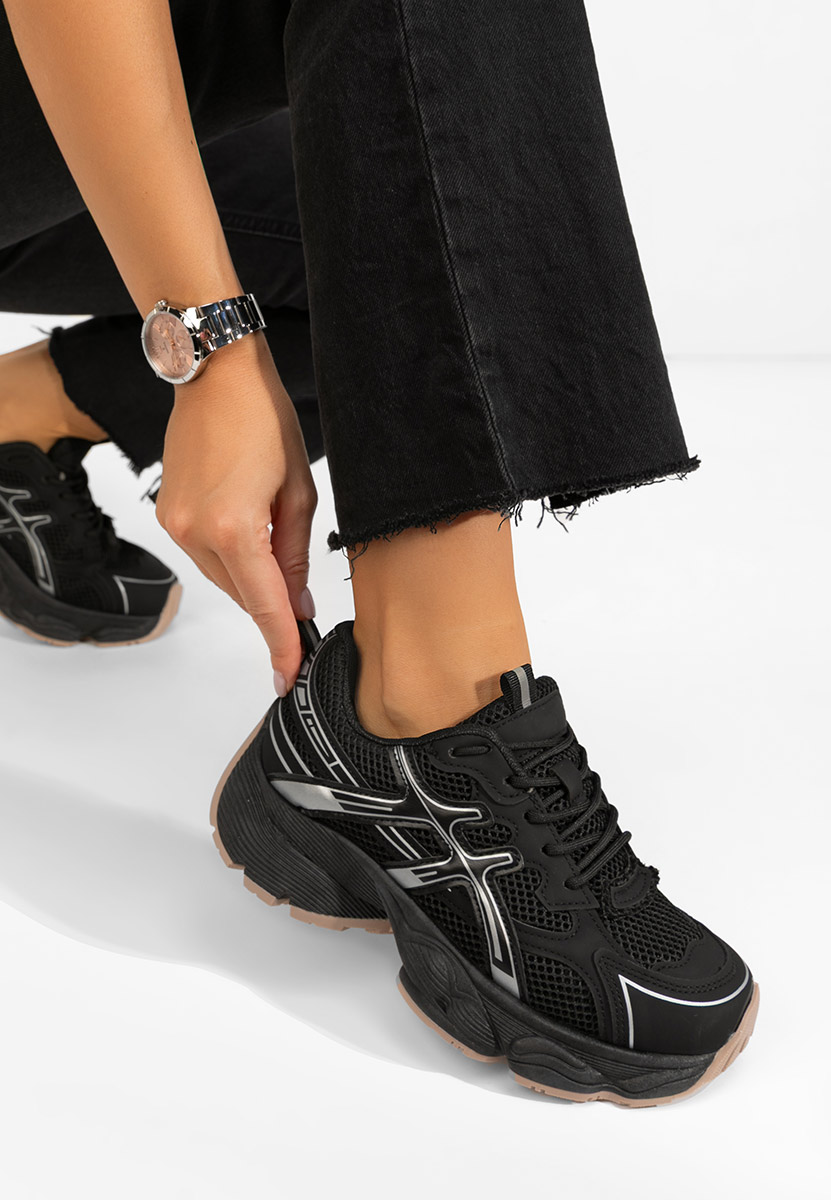 Sneakers γυναικεια Kaliora μαύρα