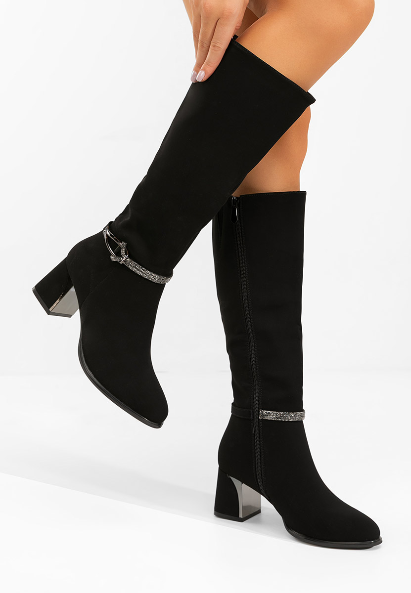 Γυναικείες μποτες Avenora Μαύρα Γυναικείες μποτες Avenora Μαύρα