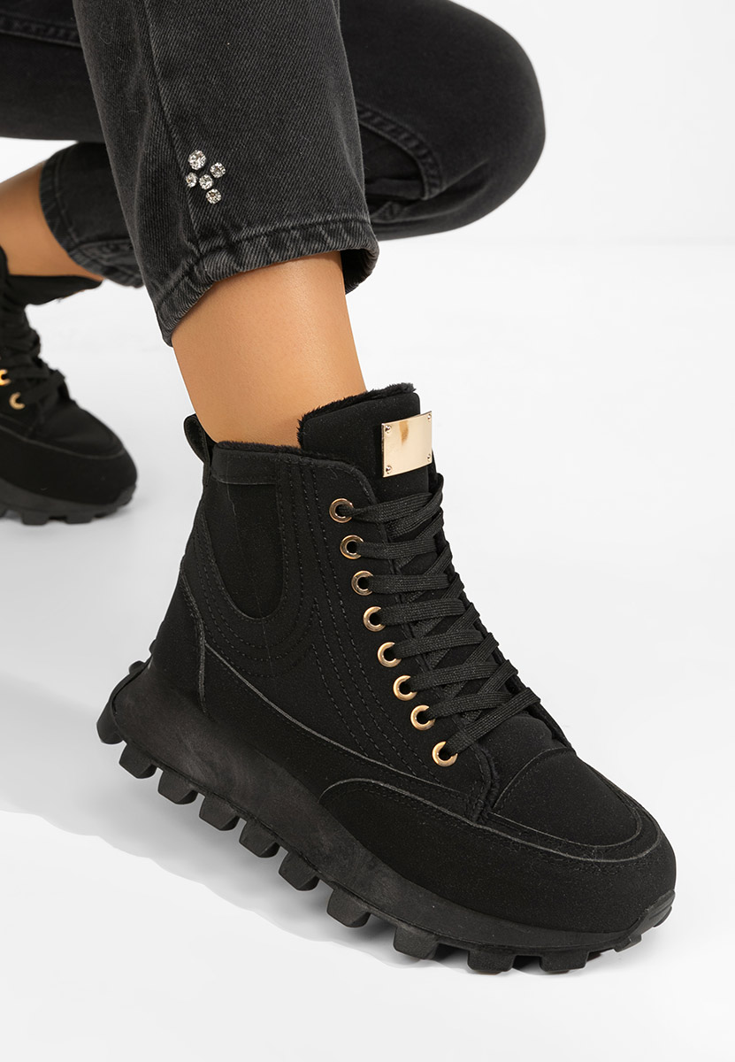 Sneakers γυναικεια Dorineia μαύρα