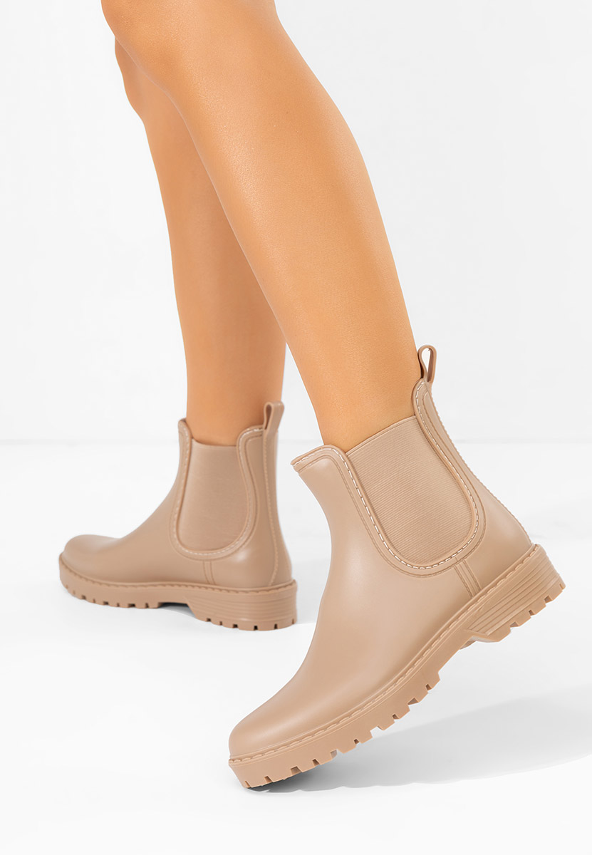 Γυναικεία Μποτάκια Palisora μπεζ