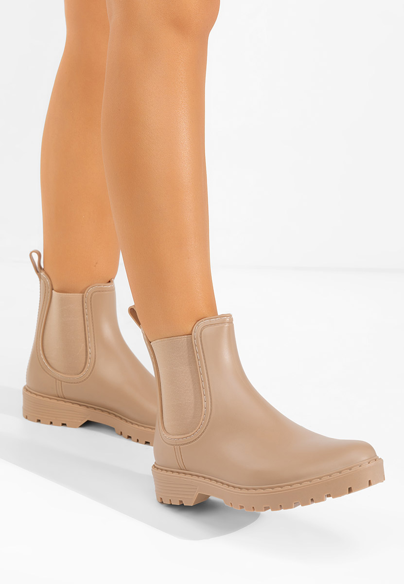 Γυναικεία Μποτάκια Palisora μπεζ