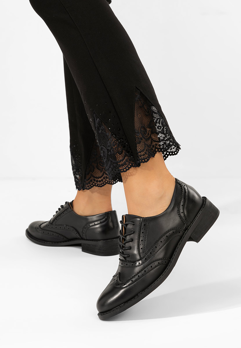 Brogue γυναικεια Cilora μαύρα