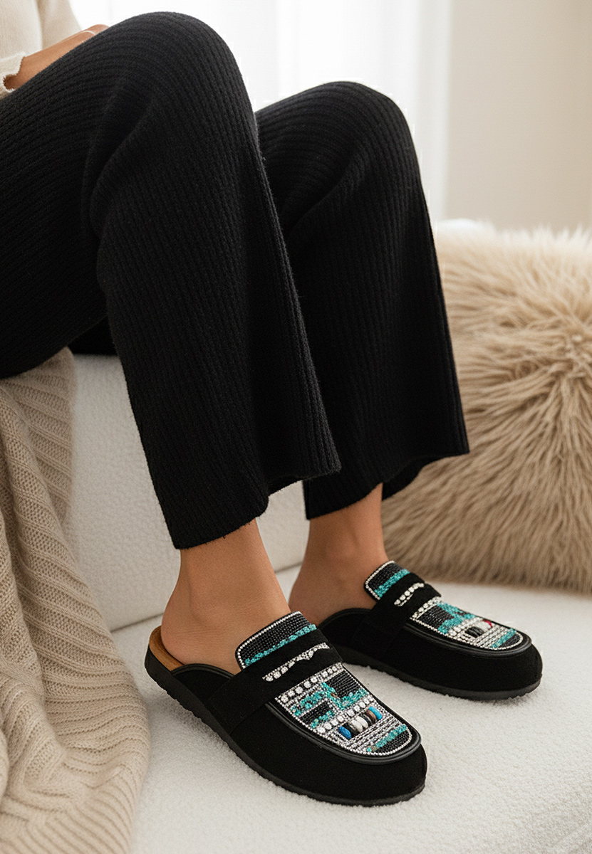 Mules γυναικεια Marlie μαύρα