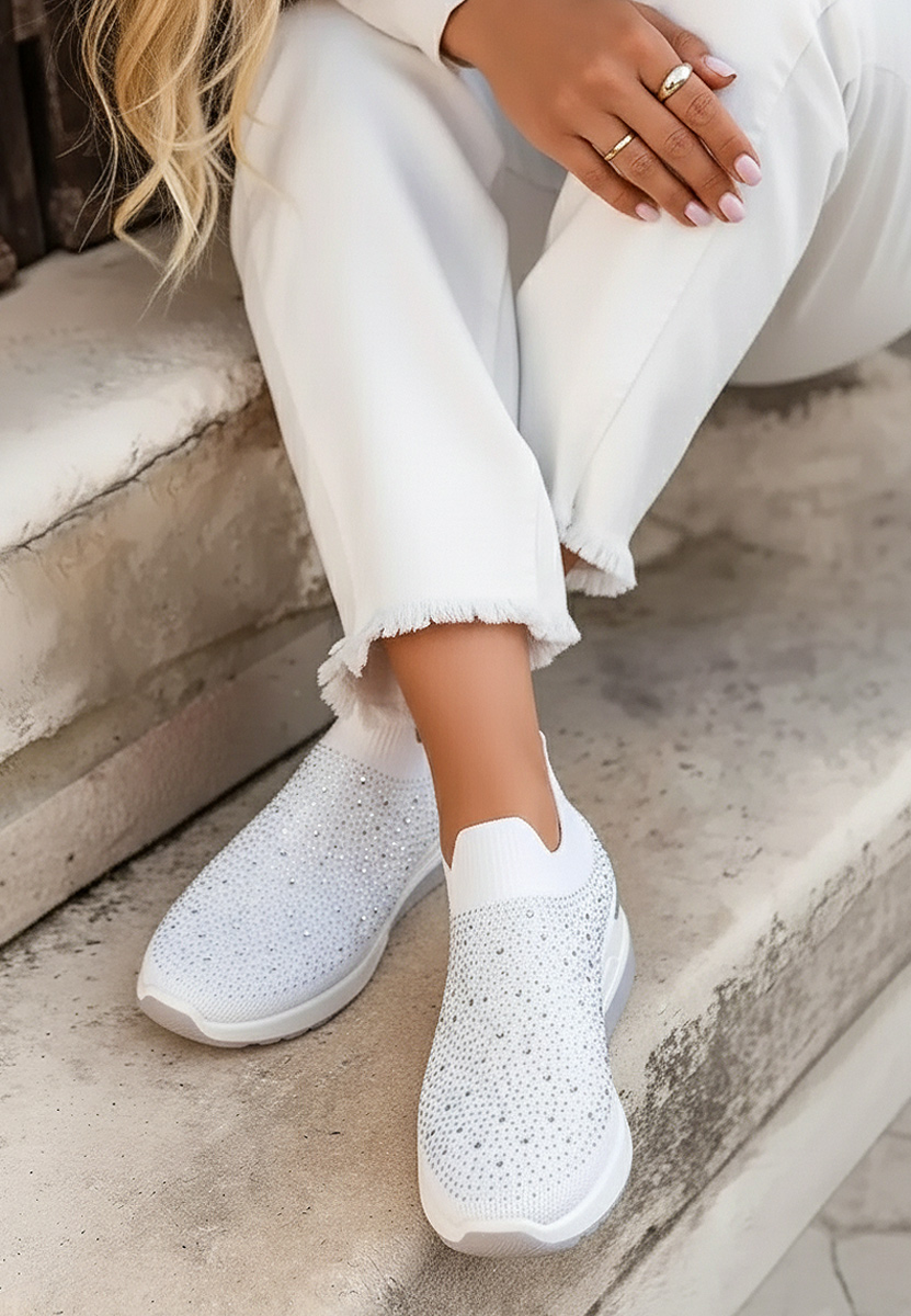 Sneakers με πλατφόρμα Alsina λευκά