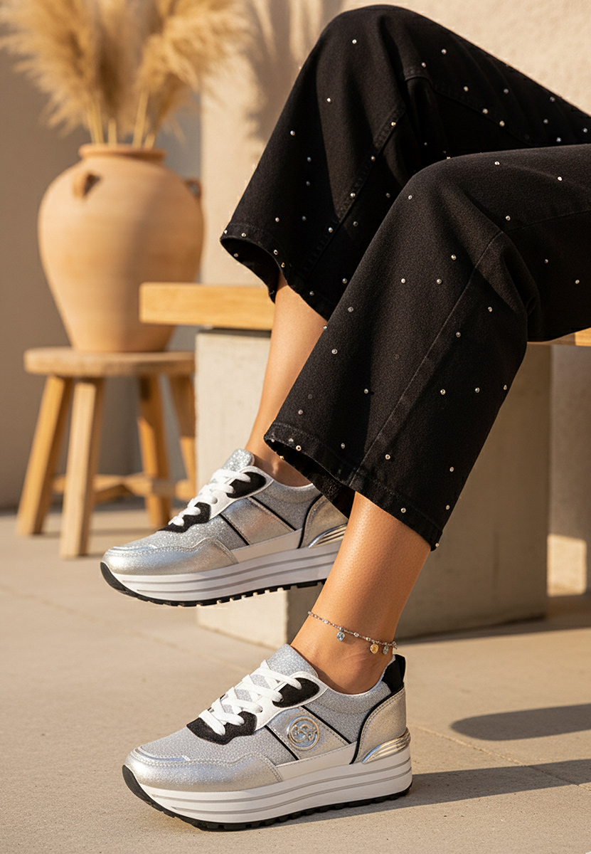 Sneakers με πλατφόρμα Lamisia ασιμι