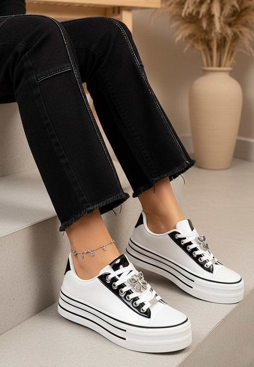 Γυναικεία sneakers Dorotha V2 λευκά