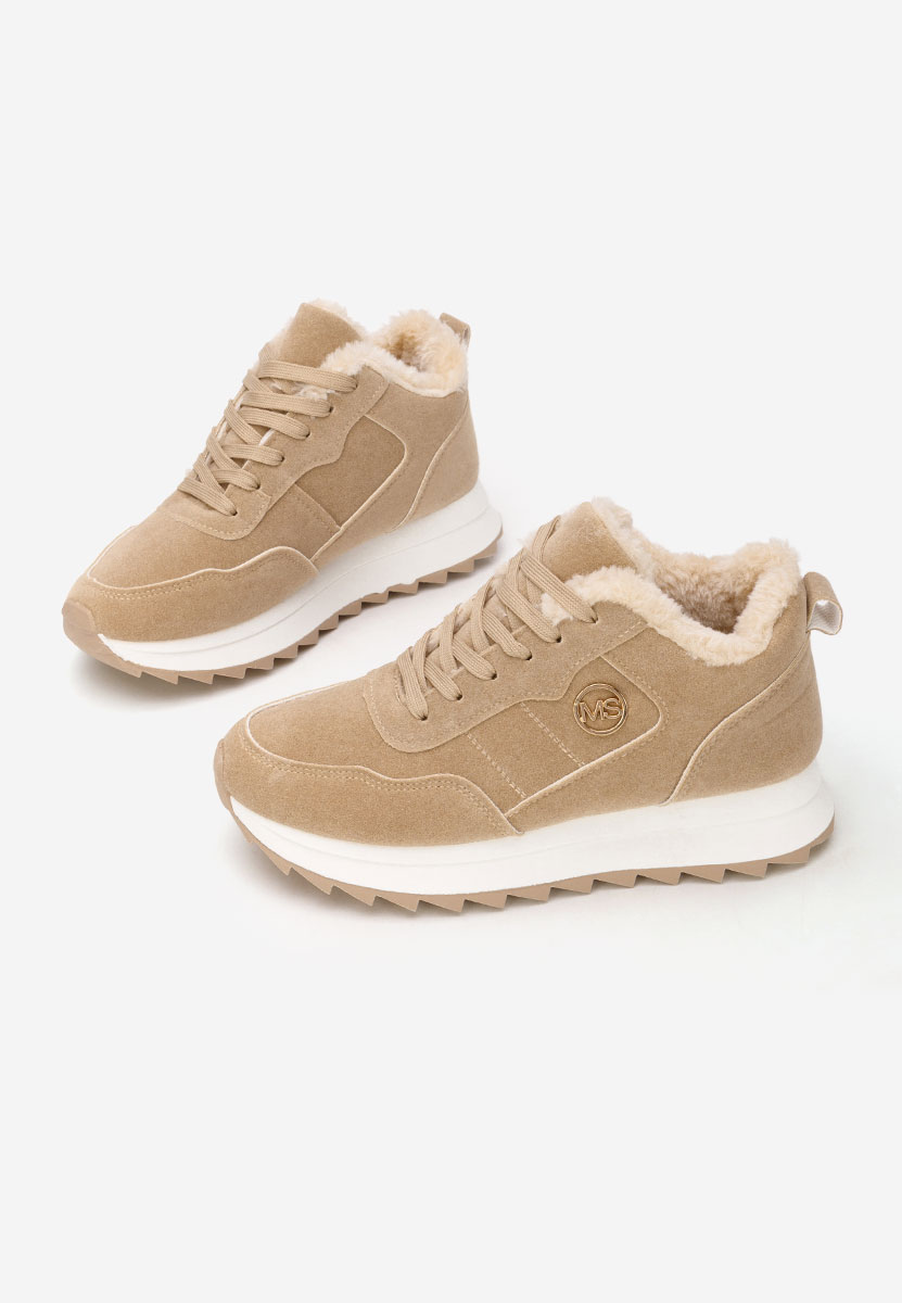 Χειμερινά sneakers γυναικεια Lavega V4 χακι