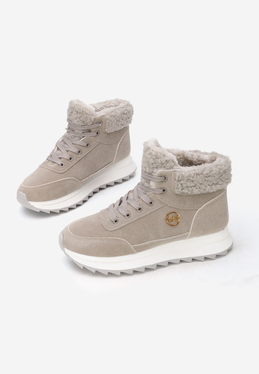 Χειμερινά sneakers γυναικεια Avilma V3 γκρι