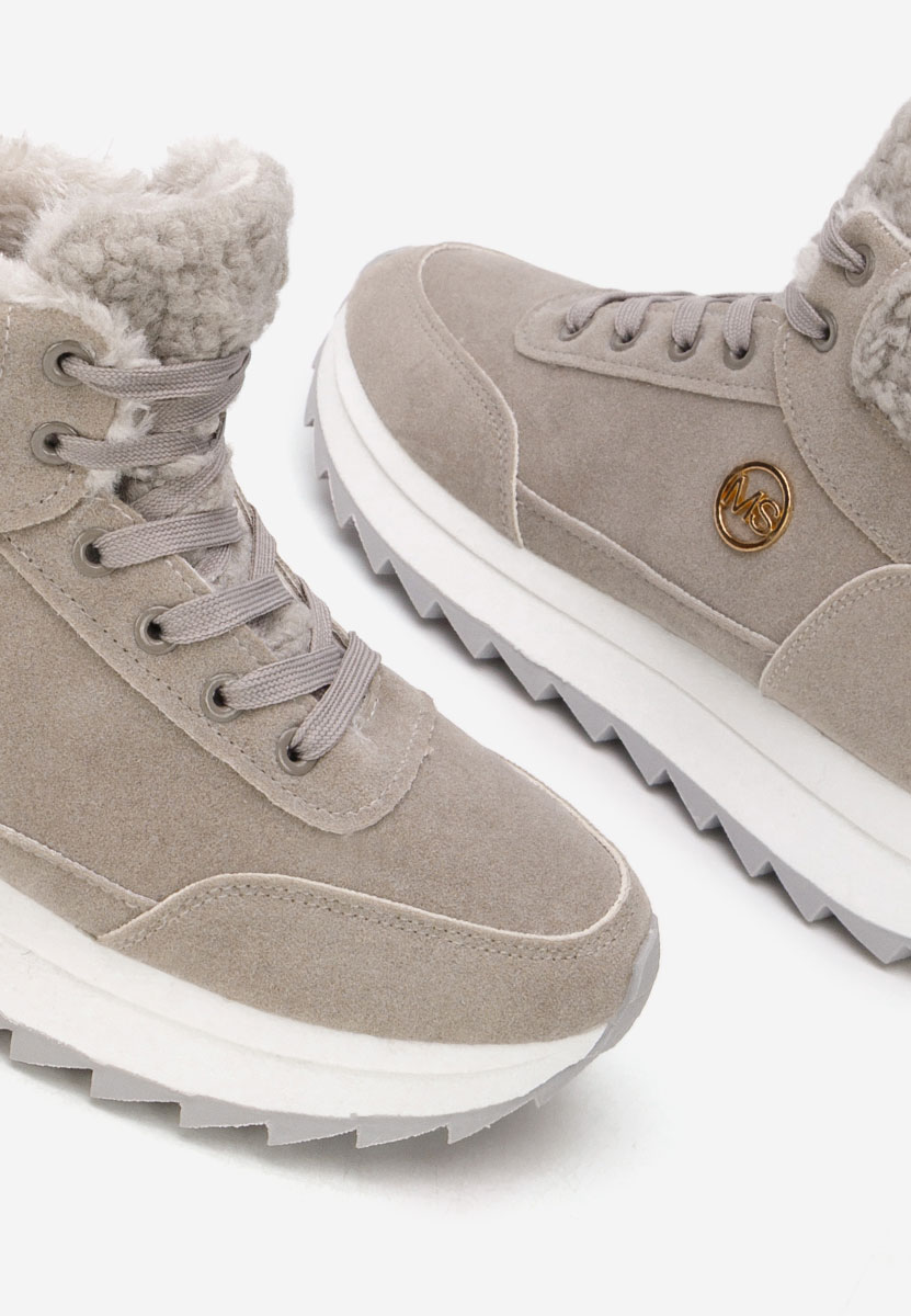 Χειμερινά sneakers γυναικεια Avilma V3 γκρι