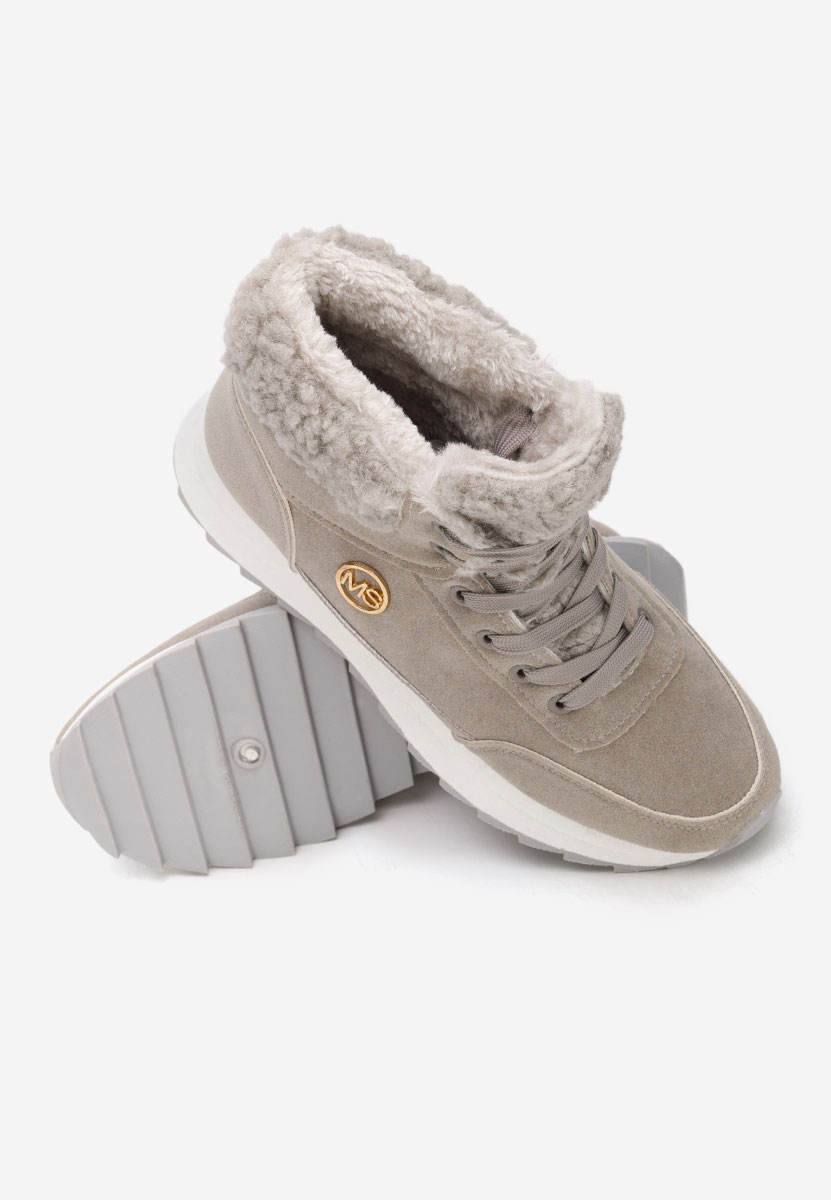 Χειμερινά sneakers γυναικεια Avilma V3 γκρι