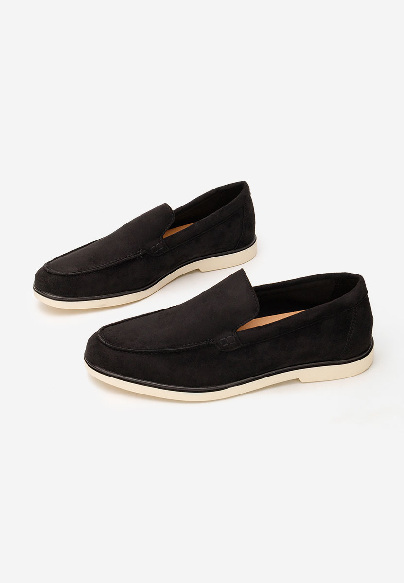 Mοκασινια ανδρικά Odens μαύρα