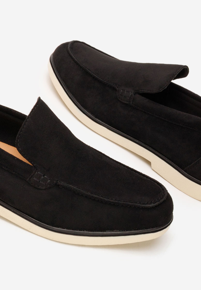 Mοκασινια ανδρικά Odens μαύρα