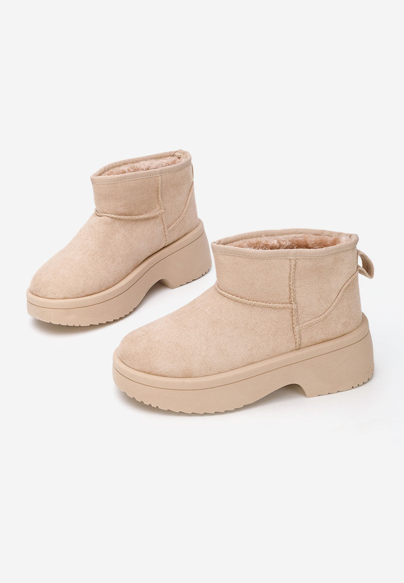 Μπότες τύπου UGG Prelina μπεζ