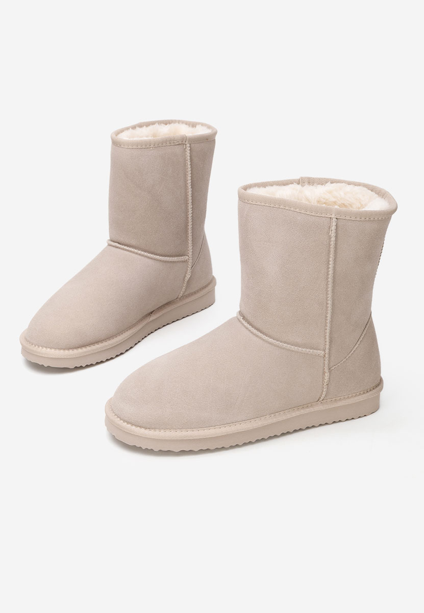 Μπότες τύπου UGG Crisea μπεζ