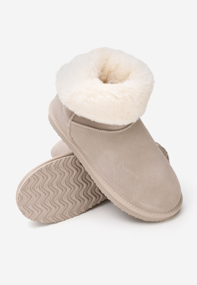 Μπότες τύπου UGG Crisea μπεζ