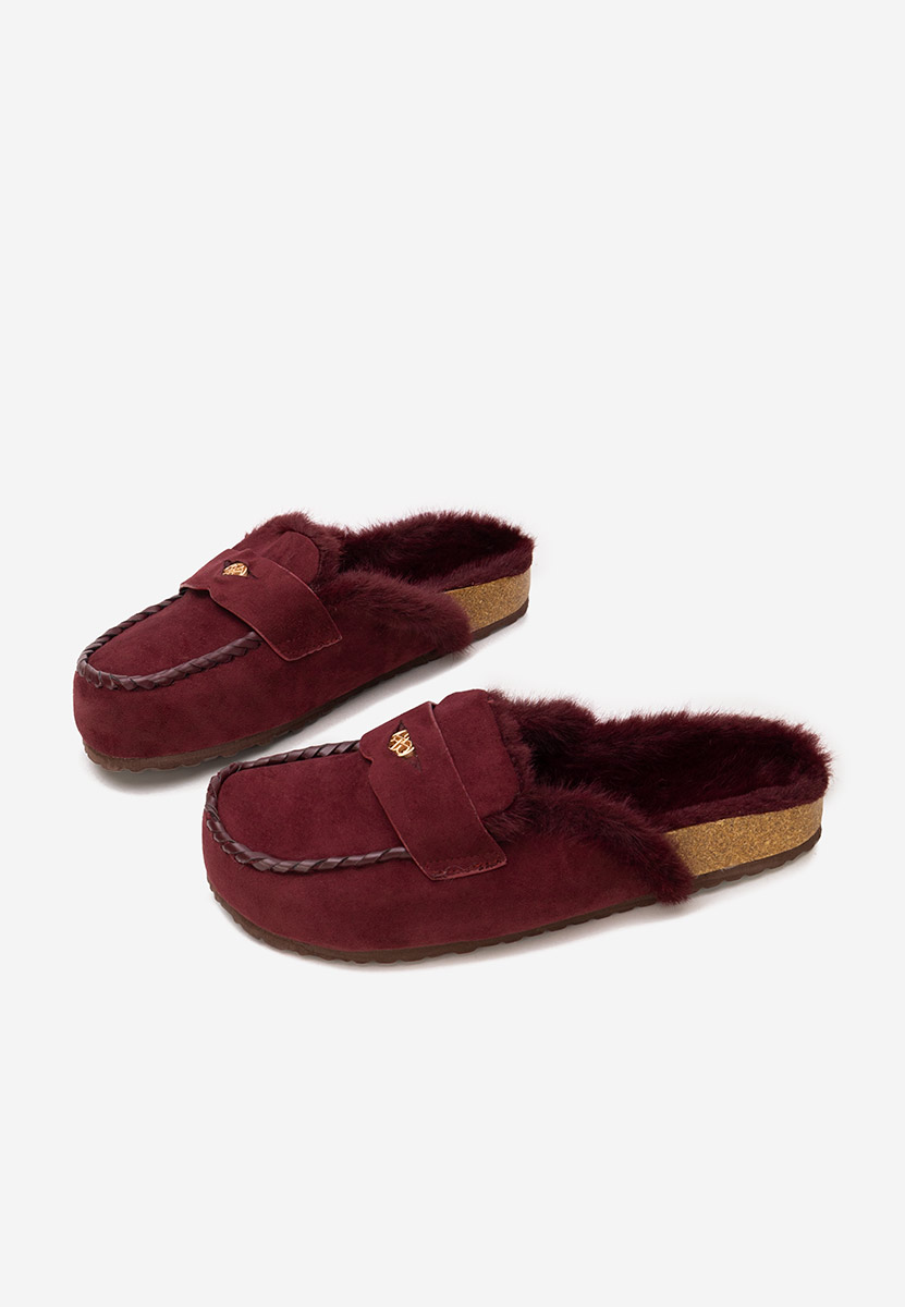 Mules γυναικεια Mirania μπορντό