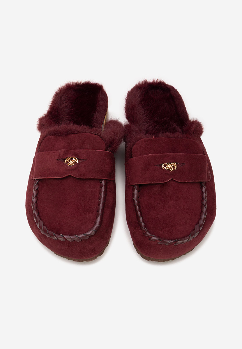 Mules γυναικεια Mirania μπορντό