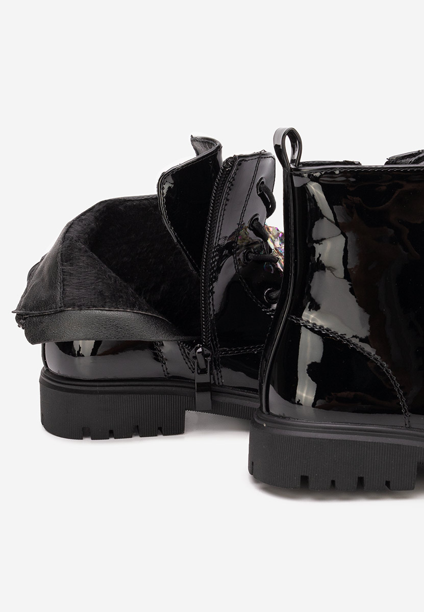 Κοριτσίστικες μποτάκια Andonia Μαύρα