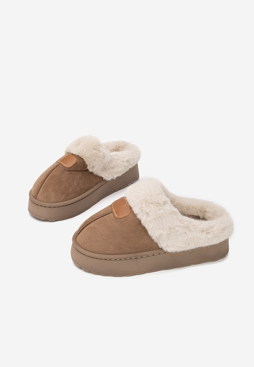 Παντοφλεσ γυναικειεσ χειμερινεσ Flufina καφε Παντοφλεσ γυναικειεσ χειμερινεσ Flufina καφε