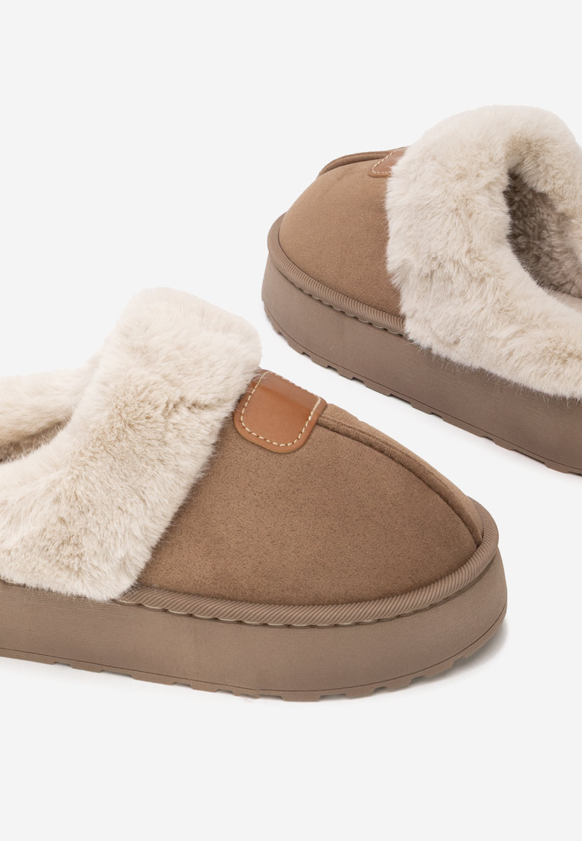 Παντοφλεσ γυναικειεσ χειμερινεσ Flufina καφε Παντοφλεσ γυναικειεσ χειμερινεσ Flufina καφε