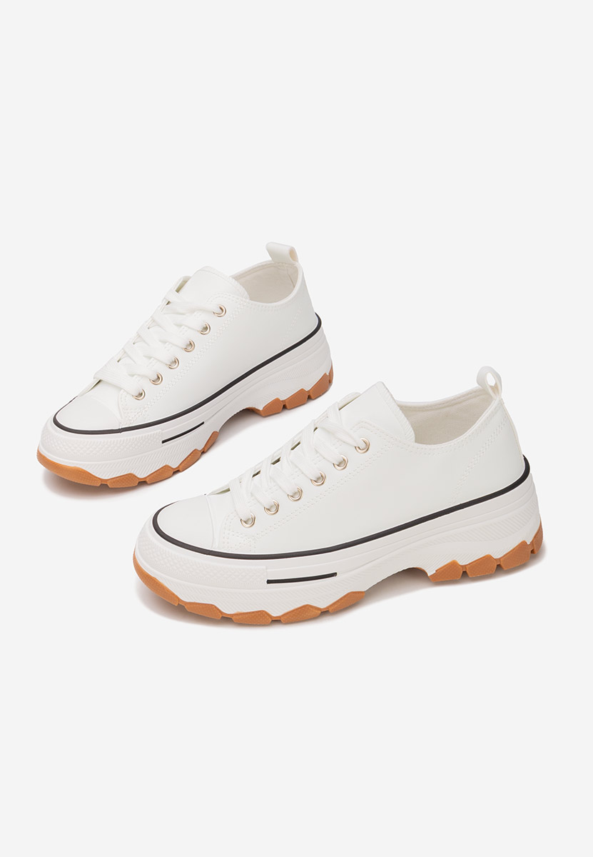 Γυναικεία πανινα πλατφόρμες Raviana V4 λευκά Γυναικεία πανινα πλατφόρμες Raviana V4 λευκά