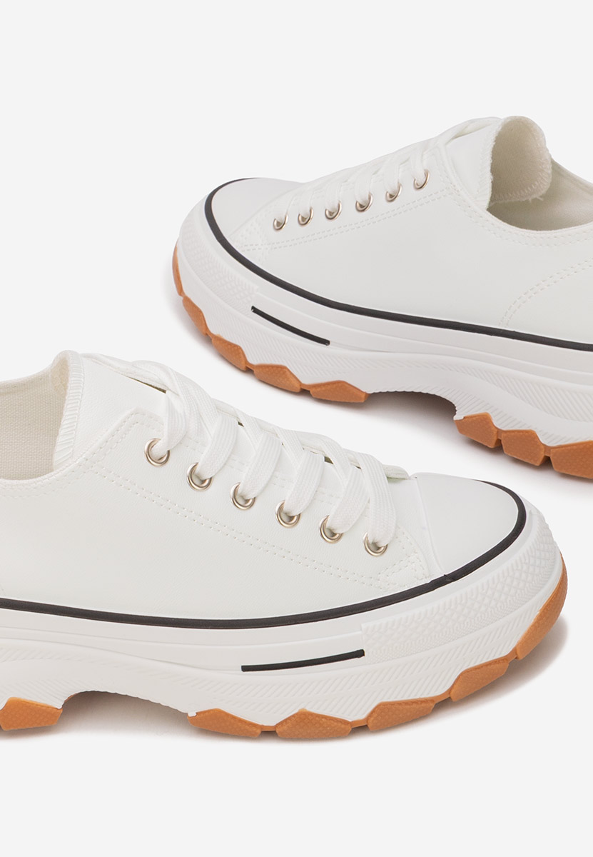 Γυναικεία πανινα πλατφόρμες Raviana V4 λευκά Γυναικεία πανινα πλατφόρμες Raviana V4 λευκά