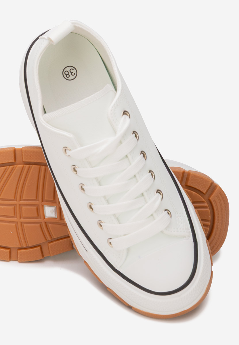 Γυναικεία πανινα πλατφόρμες Raviana V4 λευκά Γυναικεία πανινα πλατφόρμες Raviana V4 λευκά