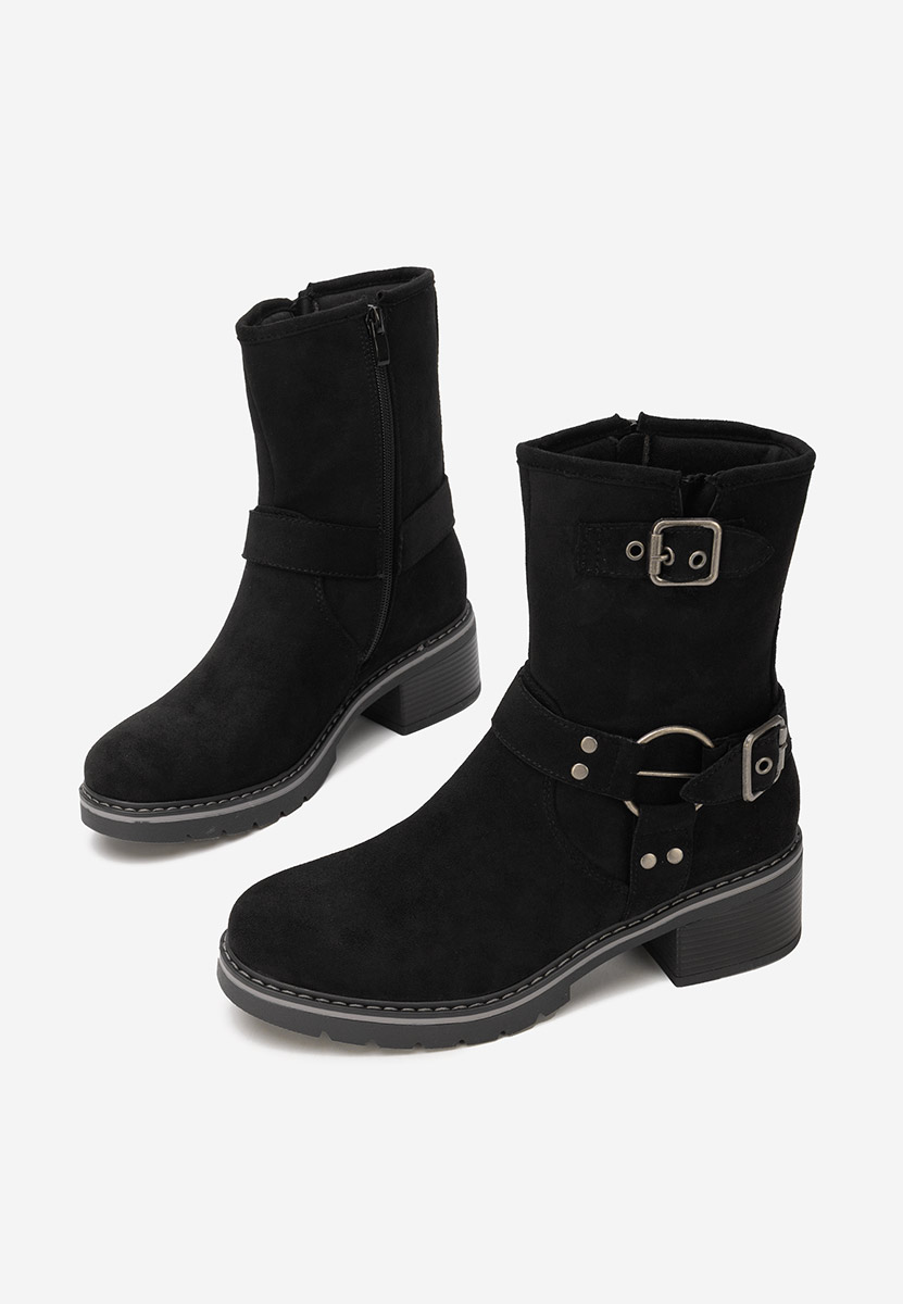 Γυναικεία Μποτάκια Gleira Μαύρα