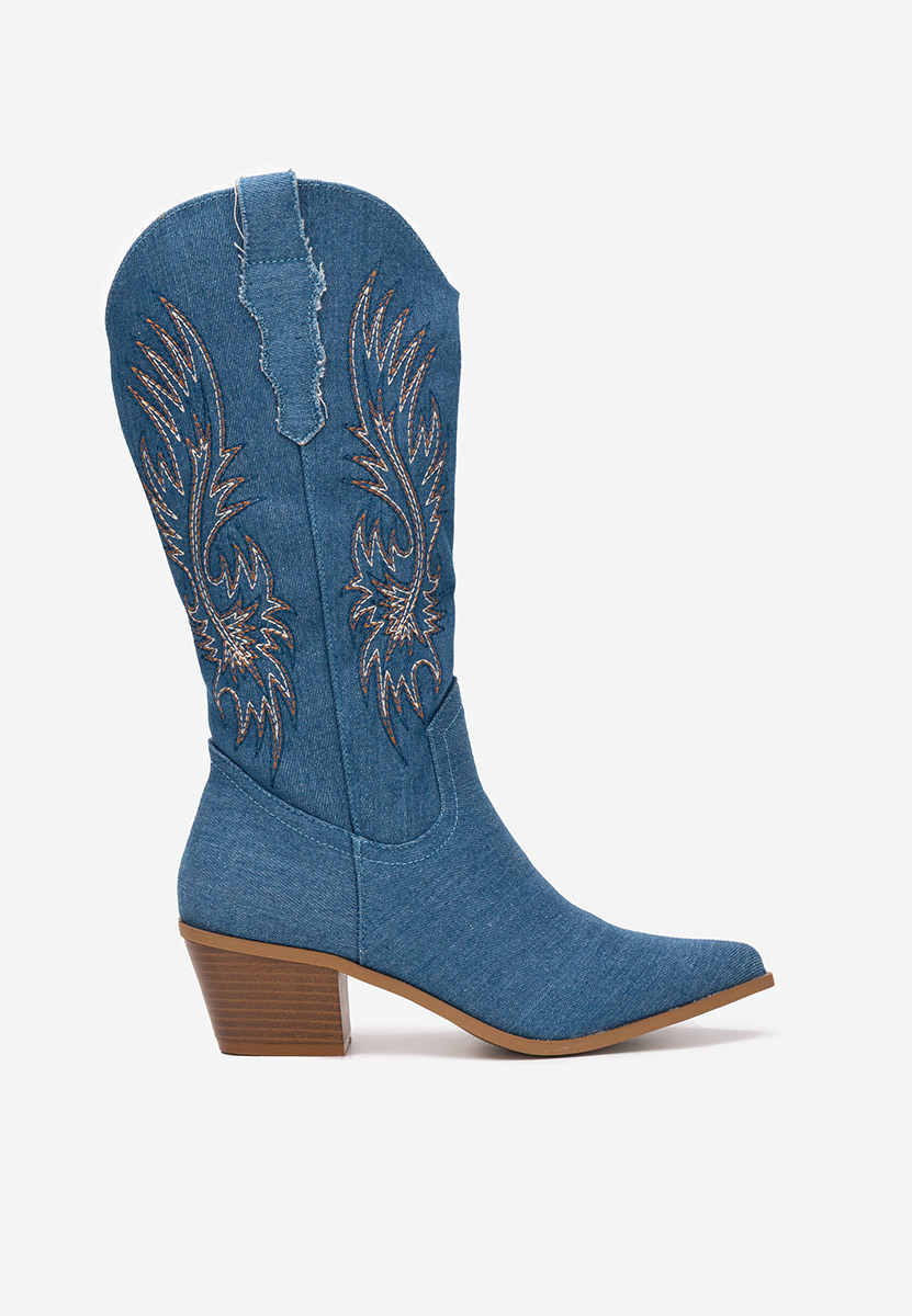 Καουμπόικες Μπότες Tivaria Τζιν