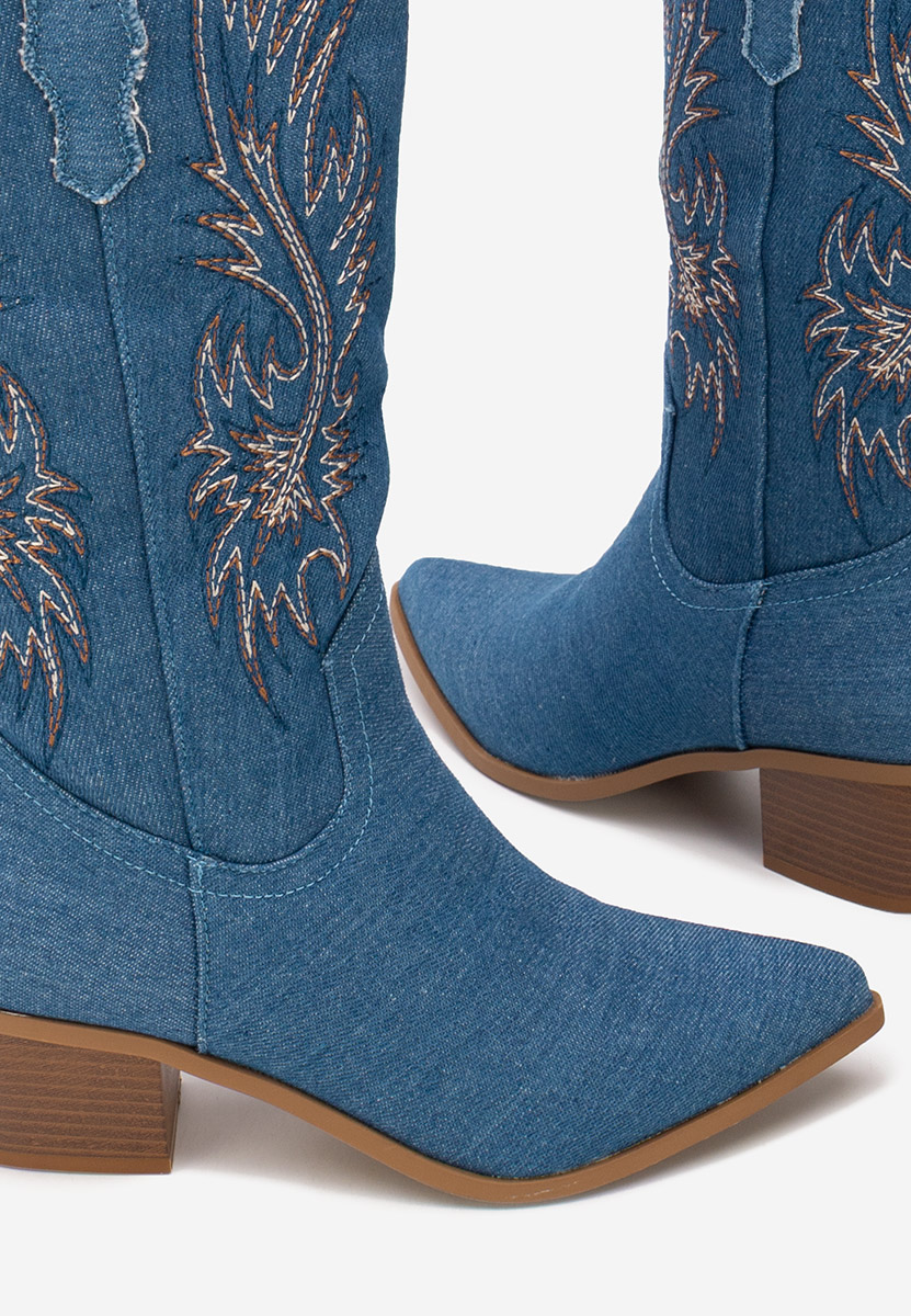 Καουμπόικες Μπότες Tivaria Τζιν