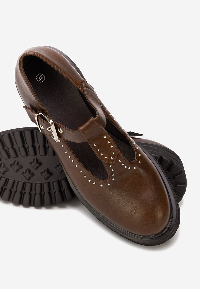 Casual παπουτσια γυναικεια Pietrina καφε