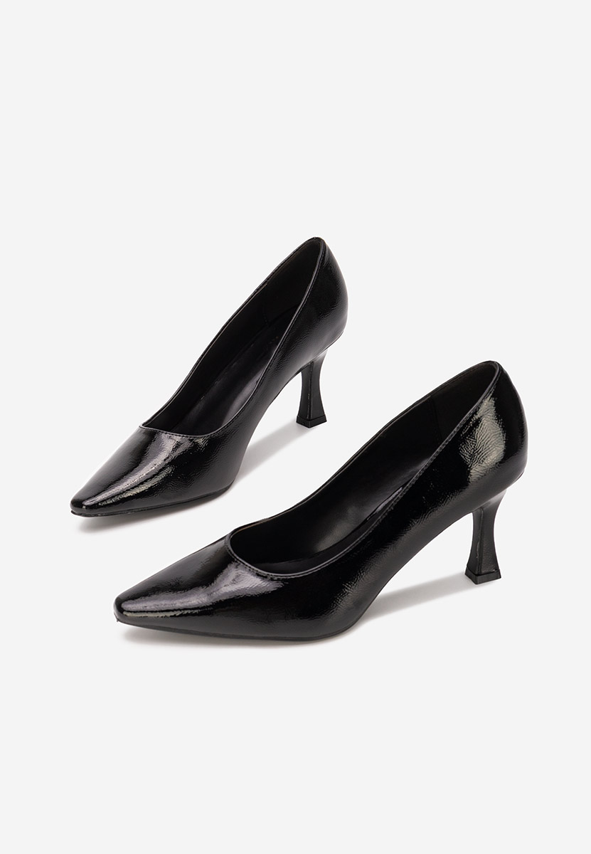 Γόβες στιλέτο Hayley μαύρα