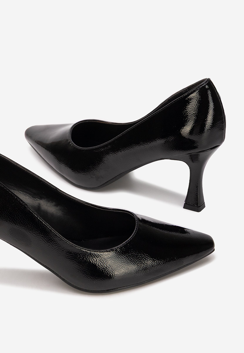 Γόβες στιλέτο Hayley μαύρα