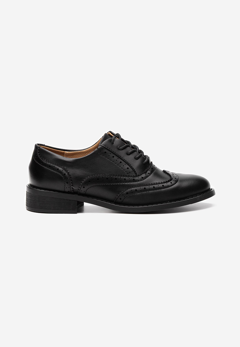 Brogue γυναικεια Cilora μαύρα